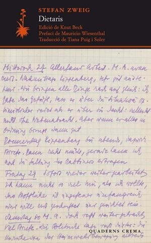 DIETARIS | 9788477276265 | ZWEIG, STEFAN | Llibreria Ombra | Llibreria online de Rubí, Barcelona | Comprar llibres en català i castellà online