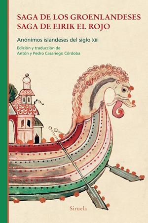 SAGA DE LOS GROENLANDESES. SAGA DE EIRIK EL ROJO | 9788418708589 | ANÓNIMOS ISLANDESES DEL SIGLO XIII, | Llibreria Ombra | Llibreria online de Rubí, Barcelona | Comprar llibres en català i castellà online
