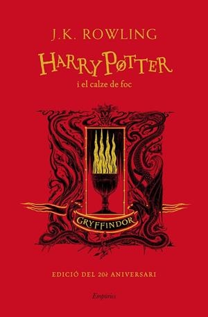 HARRY POTTER I EL CALZE DE FOC (GRYFFINDOR) | 9788417879952 | ROWLING, J.K. | Llibreria Ombra | Llibreria online de Rubí, Barcelona | Comprar llibres en català i castellà online