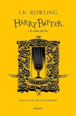 HARRY POTTER I EL CALZE DE FOC (HUFFLEPUFF) | 9788417879969 | ROWLING, J.K. | Llibreria Ombra | Llibreria online de Rubí, Barcelona | Comprar llibres en català i castellà online