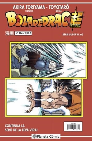 BOLA DE DRAC SÈRIE VERMELLA Nº 274 | 9788413417400 | TORIYAMA, AKIRA/TOYOTARÔ | Llibreria Ombra | Llibreria online de Rubí, Barcelona | Comprar llibres en català i castellà online