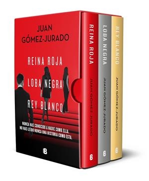 TRILOGÍA REINA ROJA (EDICIÓN PACK CON: REINA ROJA | LOBA NEGRA | REY BLANCO) | 9788466670227 | GÓMEZ-JURADO, JUAN | Llibreria Ombra | Llibreria online de Rubí, Barcelona | Comprar llibres en català i castellà online