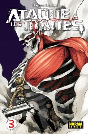 ATAQUE A LOS TITANES 3 | 9788467910995 | ISAYAMA, HAJIME | Llibreria Ombra | Llibreria online de Rubí, Barcelona | Comprar llibres en català i castellà online