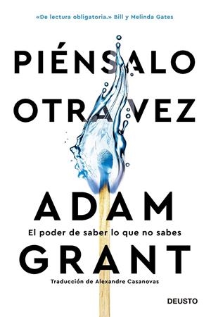 PIÉNSALO OTRA VEZ | 9788423432905 | GRANT, ADAM | Llibreria Ombra | Llibreria online de Rubí, Barcelona | Comprar llibres en català i castellà online