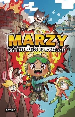 THE MARZY 1. MARZY Y LOS SIETE REINOS DE HYDRACRAFT | 9788408253693 | THE MARZY | Llibreria Ombra | Llibreria online de Rubí, Barcelona | Comprar llibres en català i castellà online