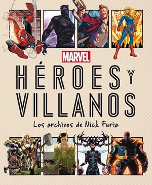MARVEL. HÉROES Y VILLANOS | 9788418610103 | MARVEL | Llibreria Ombra | Llibreria online de Rubí, Barcelona | Comprar llibres en català i castellà online