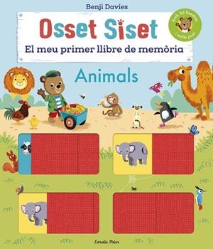 OSSET SISET. EL MEU PRIMER LLIBRE DE MEMÒRIA. ANIMALS | 9788413890906 | DAVIES, BENJI | Llibreria Ombra | Llibreria online de Rubí, Barcelona | Comprar llibres en català i castellà online