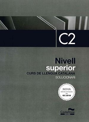 SOLUCIONARI NIVELL C2 (NOVA EDICIÓ 2022) | 9788418695810 | ALCOVER, ROSA / FERNÁNDEZ, MONTSE / MAS, MARIONA / CERCÓS, SERGI | Llibreria Ombra | Llibreria online de Rubí, Barcelona | Comprar llibres en català i castellà online
