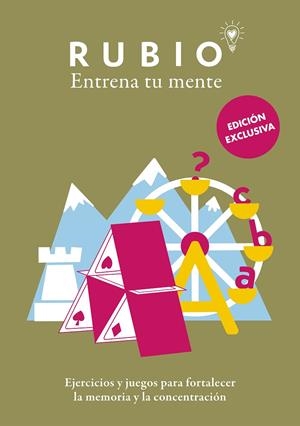 EJERCICIOS Y JUEGOS PARA FORTALECER LA MEMORIA Y LA CONCENTRACIÓN (EDICIÓN EXCLU | 9788425362644 | CUADERNOS RUBIO | Llibreria Ombra | Llibreria online de Rubí, Barcelona | Comprar llibres en català i castellà online