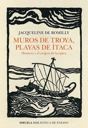 MUROS DE TROYA, PLAYAS DE ÍTACA | 9788419207425 | DE ROMILLY, JACQUELINE | Llibreria Ombra | Llibreria online de Rubí, Barcelona | Comprar llibres en català i castellà online