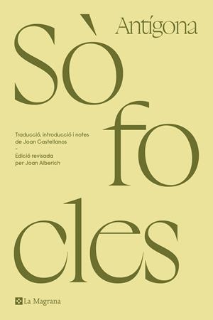 ANTÍGONA | 9788419013767 | SÒFOCLES, | Llibreria Ombra | Llibreria online de Rubí, Barcelona | Comprar llibres en català i castellà online