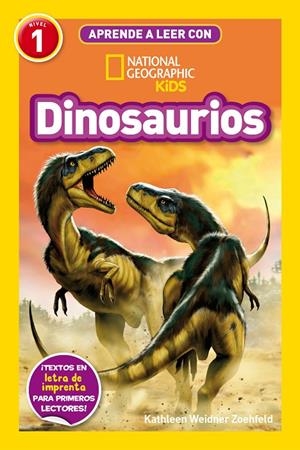 APRENDE A LEER CON NATIONAL GEOGRAPHIC (NIVEL 1) - DINOSAURIOS | 9788482988238 | WEIDNER ZOEHFELD, KATHY | Llibreria Ombra | Llibreria online de Rubí, Barcelona | Comprar llibres en català i castellà online