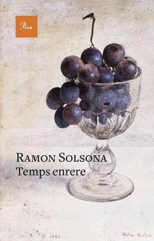 TEMPS ENRERE | 9788475889634 | SOLSONA, RAMON | Llibreria Ombra | Llibreria online de Rubí, Barcelona | Comprar llibres en català i castellà online
