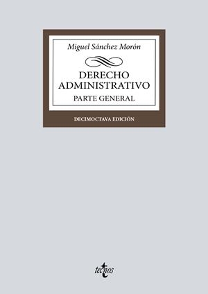 DERECHO ADMINISTRATIVO | 9788430985296 | SÁNCHEZ MORÓN, MIGUEL | Llibreria Ombra | Llibreria online de Rubí, Barcelona | Comprar llibres en català i castellà online