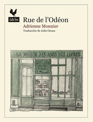 RUE DE L'ODÉON | 9788419168085 | MONNIER, ADRIENNE | Llibreria Ombra | Llibreria online de Rubí, Barcelona | Comprar llibres en català i castellà online