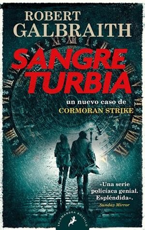 SANGRE TURBIA (CORMORAN STRIKE 5) | 9788418796562 | GALBRAITH, ROBERT | Llibreria Ombra | Llibreria online de Rubí, Barcelona | Comprar llibres en català i castellà online