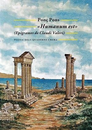 HUMANUM EST | 9788477276722 | PONS, PONÇ | Llibreria Ombra | Llibreria online de Rubí, Barcelona | Comprar llibres en català i castellà online
