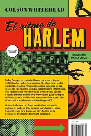 EL RITME DE HARLEM | 9788419332172 | WHITEHEAD, COLSON | Llibreria Ombra | Llibreria online de Rubí, Barcelona | Comprar llibres en català i castellà online