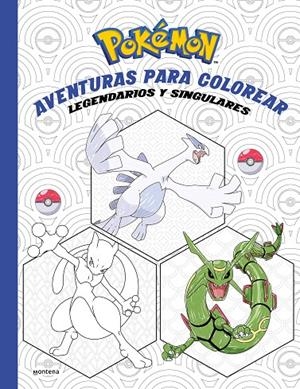 POKÉMON. AVENTURAS PARA COLOREAR: LEGENDARIOS Y SINGULARES (COLECCIÓN POKÉMON) | 9788419241962 | THE POKÉMON COMPANY | Llibreria Ombra | Llibreria online de Rubí, Barcelona | Comprar llibres en català i castellà online