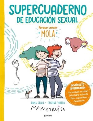 SUPERCUADERNO DE EDUCACIÓN SEXUAL | 9788419501165 | TORRÓN (MENSTRUITA), CRISTINA/SALVIA, ANNA | Llibreria Ombra | Llibreria online de Rubí, Barcelona | Comprar llibres en català i castellà online
