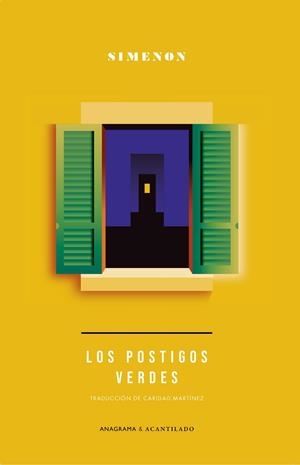 LOS POSTIGOS VERDES | 9788433921109 | SIMENON, GEORGES | Llibreria Ombra | Llibreria online de Rubí, Barcelona | Comprar llibres en català i castellà online