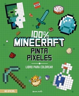 100% MINECRAFT. PINTA PÍXELES | 9788408271970 | AA. VV. | Llibreria Ombra | Llibreria online de Rubí, Barcelona | Comprar llibres en català i castellà online