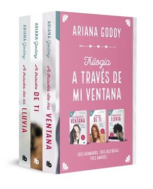 PACK TRILOGÍA HERMANOS HIDALGO (CONTIENE: A TRAVÉS DE MI VENTANA | A TRAVÉS DE T | 9788413147987 | GODOY, ARIANA | Llibreria Ombra | Llibreria online de Rubí, Barcelona | Comprar llibres en català i castellà online
