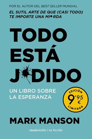 TODO ESTÁ J*DIDO | 9788418850646 | MANSON, MARK | Llibreria Ombra | Llibreria online de Rubí, Barcelona | Comprar llibres en català i castellà online