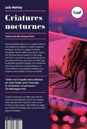 CRIATURES NOCTURNES | 9788419332486 | MOTTLEY, LEILA | Llibreria Ombra | Llibreria online de Rubí, Barcelona | Comprar llibres en català i castellà online