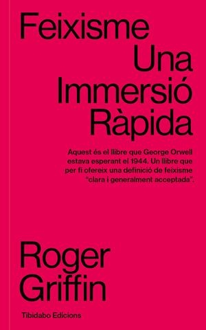 FEIXISME | 9788413479811 | GRIFFIN, ROGER | Llibreria Ombra | Llibreria online de Rubí, Barcelona | Comprar llibres en català i castellà online