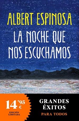 LA NOCHE QUE NOS ESCUCHAMOS | 9788466370820 | ESPINOSA, ALBERT | Llibreria Ombra | Llibreria online de Rubí, Barcelona | Comprar llibres en català i castellà online