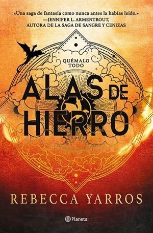 ALAS DE HIERRO (EMPÍREO 2) | 9788408284550 | YARROS, REBECCA | Llibreria Ombra | Llibreria online de Rubí, Barcelona | Comprar llibres en català i castellà online