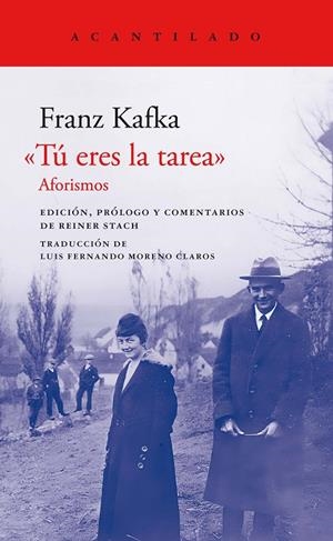"TÚ ERES LA TAREA" | 9788419036858 | KAFKA, FRANZ | Llibreria Ombra | Llibreria online de Rubí, Barcelona | Comprar llibres en català i castellà online