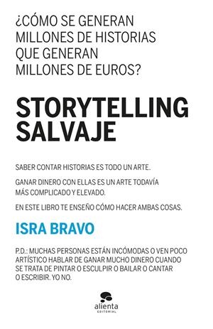 STORYTELLING SALVAJE | 9788413442983 | BRAVO, ISRA | Llibreria Ombra | Llibreria online de Rubí, Barcelona | Comprar llibres en català i castellà online