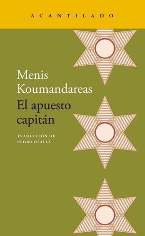 EL APUESTO CAPITÁN | 9788419036865 | KOUMANDAREAS, MENIS | Llibreria Ombra | Llibreria online de Rubí, Barcelona | Comprar llibres en català i castellà online