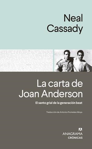 LA CARTA DE JOAN ANDERSON | 9788433921598 | CASSADY, NEAL | Llibreria Ombra | Llibreria online de Rubí, Barcelona | Comprar llibres en català i castellà online