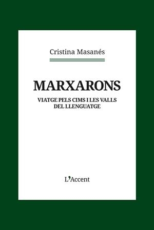 MARXARONS | 9788418680434 | MASANÉS, CRISTINA | Llibreria Ombra | Llibreria online de Rubí, Barcelona | Comprar llibres en català i castellà online
