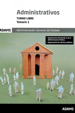 TEMARIO 1 ADMINISTRATIVOS ADMINISTRACIÓN DEL ESTADO, TURNO LIBRE | 9788411167635 | VV. AA. | Llibreria Ombra | Llibreria online de Rubí, Barcelona | Comprar llibres en català i castellà online