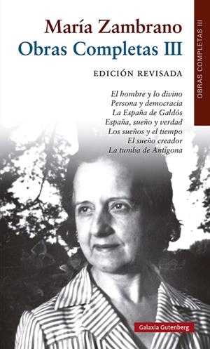 LIBROS (1955-1973)- REVISADO | 9788418526510 | ZAMBRANO, MARÍA | Llibreria Ombra | Llibreria online de Rubí, Barcelona | Comprar llibres en català i castellà online