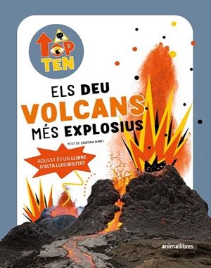 TOP TEN ELS DEU VOLCANS MÉS EXPLOSIUS | 9788419659545 | CRISTINA BANFI | Llibreria Ombra | Llibreria online de Rubí, Barcelona | Comprar llibres en català i castellà online