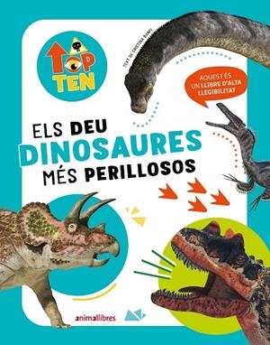 TOP TEN ELS DEU DINOSAURES MÉS PERILLOSOS | 9788419659538 | CRISTINA BANFI | Llibreria Ombra | Llibreria online de Rubí, Barcelona | Comprar llibres en català i castellà online