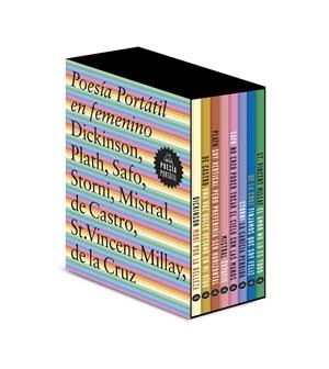 POESÍA PORTÁTIL EN FEMENINO | 9788439744122 | DICKINSON, EMILY/DE CASTRO, ROSALÍA/PLATH, SYLVIA/MISTRAL, GABRIELA/SAFO/STORNI, ALFONSINA/DE LA CRU | Llibreria Ombra | Llibreria online de Rubí, Barcelona | Comprar llibres en català i castellà online