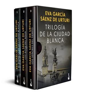 ESTUCHE TRILOGÍA DE LA CIUDAD BLANCA | 9788408285250 | GARCÍA SÁENZ DE URTURI, EVA | Llibreria Ombra | Llibreria online de Rubí, Barcelona | Comprar llibres en català i castellà online