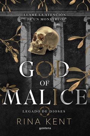 GOD OF MALICE (LEGADO DE DIOSES 1) | 9788410050105 | KENT, RINA | Llibreria Ombra | Llibreria online de Rubí, Barcelona | Comprar llibres en català i castellà online