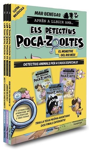 PACK APRÈN A LLEGIR AMB... ELS DETECTIUS POCA-ZOOLTES! 1-3. EN LLETRA MAJÚSCULA | 9788413897998 | BENEGAS, MAR | Llibreria Ombra | Llibreria online de Rubí, Barcelona | Comprar llibres en català i castellà online