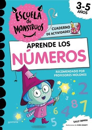 ESCUELA DE MONSTRUOS. CUADERNO DE ACTIVIDADES - APRENDE LOS NÚMEROS | 9788419085894 | RIPPIN, SALLY | Llibreria Ombra | Llibreria online de Rubí, Barcelona | Comprar llibres en català i castellà online