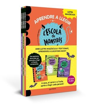 APRENDRE A LLEGIR A L'ESCOLA DE MONSTRES - PACK AMB ELS LLIBRES 7, 8 I 9 | 9788410298699 | RIPPIN, SALLY | Llibreria Ombra | Llibreria online de Rubí, Barcelona | Comprar llibres en català i castellà online