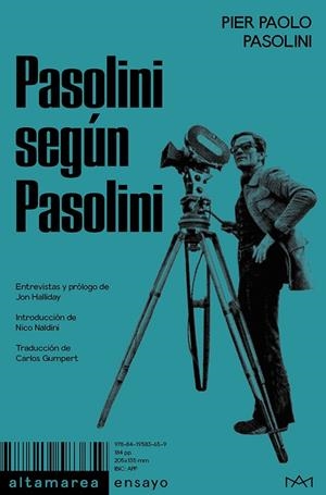 PASOLINI SEGÚN PASOLINI | 9788419583659 | PASOLINI, PIER PAOLO | Llibreria Ombra | Llibreria online de Rubí, Barcelona | Comprar llibres en català i castellà online