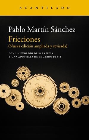 FRICCIONES | 9788419958242 | MARTÍN SÁNCHEZ, PABLO | Llibreria Ombra | Llibreria online de Rubí, Barcelona | Comprar llibres en català i castellà online