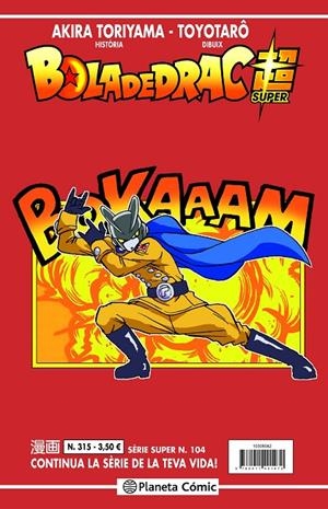 BOLA DE DRAC SÈRIE VERMELLA Nº 315 | 9788411401517 | TORIYAMA, AKIRA | Llibreria Ombra | Llibreria online de Rubí, Barcelona | Comprar llibres en català i castellà online